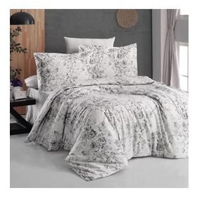 Maxstyle Floral Poplin Saten Double Nevresim Takımı