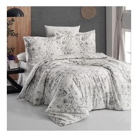 Maxstyle Floral Poplin Saten Double Nevresim Takımı