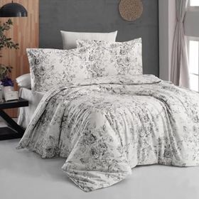 Maxstyle Floral Poplin Saten Double Nevresim Takımı