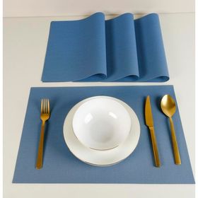Maxstyle Harmony Azure 4 Parça 30X45 cm Amerikan Servis Seti