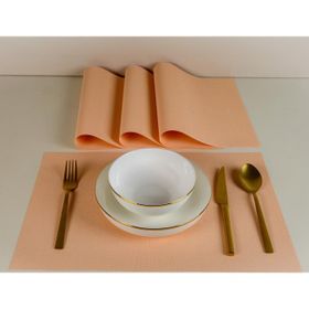 Maxstyle Harmony Citrus 4 Parça 30X45 cm Amerikan Servis Seti