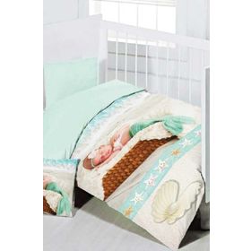 Maxstyle Mermaid 120 x 180 cm Renkli Bebek Nevresim Takimi