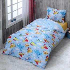 Maxstyle Ranforce Aircraft 160 x 220 cm Renkli Çocuk Nevresim Takimi