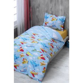 Maxstyle Ranforce Aircraft 160 x 220 cm Renkli Çocuk Nevresim Takimi