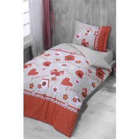 Maxstyle Ranforce Disy 160 x 220 cm Renkli Çocuk Nevresim Takimi
