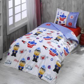 Maxstyle Ranforce Sailor 160 x 220 cm Renkli Çocuk Nevresim Takimi