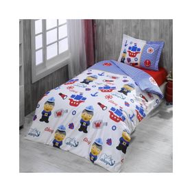 Maxstyle Ranforce Sailor 160 x 220 cm Renkli Çocuk Nevresim Takimi