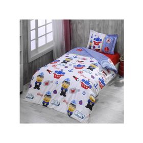 Maxstyle Ranforce Sailor 160 x 220 cm Renkli Çocuk Nevresim Takimi