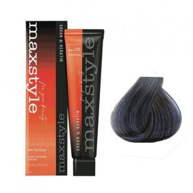 Maxstyle Sıvı Oksidan + Koyu Gri Argan Keratinli Saç Boyası