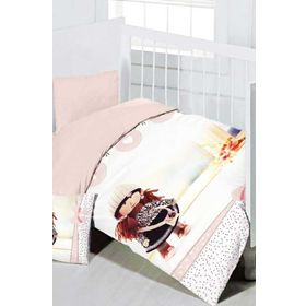 Maxstyle Sweet Girl 120 x 180 cm Renkli Bebek Nevresim Takimi