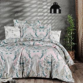 Maxstyle Vintage Poplin Double Saten Nevresim Takımı