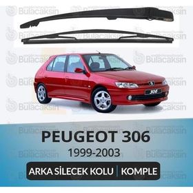 Maxtel 1997-2003 Peugeot 306 N5 Komple Arka Silecek Kolu ve Süpürgesi Seti