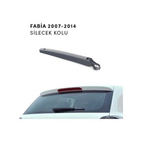 Maxtel 1T0955707C Skoda Fabia 2 Combi 2007-2014 Arka Cam Silecek Kolu Kapağı Silgisi Takımı