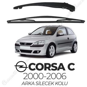 Maxtel 2000-2006 Opel Corsa C Arka Silecek Kolu ve Silecek Seti