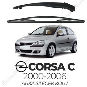 Maxtel 2000-2006 Opel Corsa C Arka Silecek Kolu ve Silecek Seti