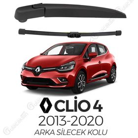Maxtel 2012-2020 Renault Clio 4 Arka Silecek Kolu ve Silecek Seti