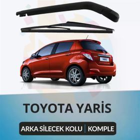 Maxtel P90 2005-2011 Toyota Yaris Komple Arka Silecek Kolu ve Süpürgesi