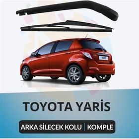 Maxtel P90 2005-2011 Toyota Yaris Komple Arka Silecek Kolu ve Süpürgesi