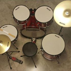 Maxtone MXC-3017FMR 5 Parça Bateri Seti