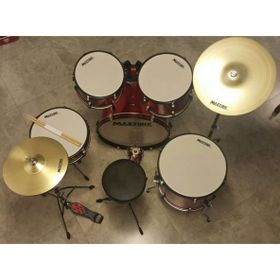 Maxtone MXC-3017FMR 5 Parça Bateri Seti