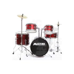 Maxtone MXC-602MR Junior 5 Parça Ziller ve Tabure Pedal Davul Set