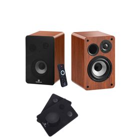 Maxword RM-400 4 inç Çift Bluetooth USB 140 Watt Aktif Stüdyo Referans Monitörü