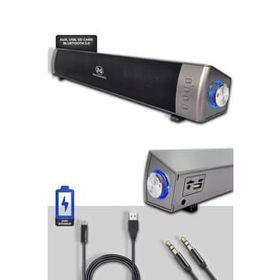 Maxword SLC-40USB-BT Şarjlı Soundbar 40 W Bluetooth USB Şarjlı 46x7x6 cm