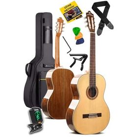 Maxword X45 Profesyonel Masif Ağaç 4/4 Yetişkin Seri Üst Segment Klasik Gitar Seti