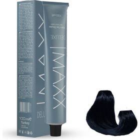 Maxx Deluxe 1.1 Gece Mavisi Krem 2x60 ml Tüp Krem Saç Boyası