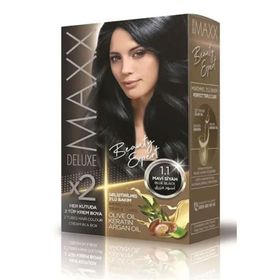 Maxx Deluxe 1.1 Mavi Siyah İkili Saç Boyası