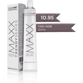 Maxx Deluxe 10.95 Cool Rose 60 ml Tüp Krem Saç Boyası