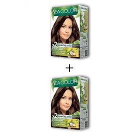 Maxx Deluxe 2x2 Tüp Krem Çikolata Kahve No: 6.7 Saç Boyası Seti