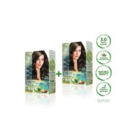 Maxx Deluxe 3.0 Koyu Kahve 2x60 ml Tüp Saç Boyası