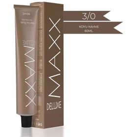 Maxx Deluxe 3.0 Koyu Kahve 60 ml Tüp Krem Saç Boyası