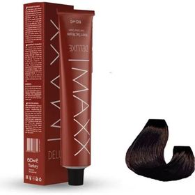 Maxx Deluxe 3.22 Patlıcan Moru 3x60 ml Tüp Saç Boyası + 3 Adet Oksidan