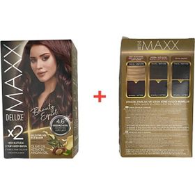 Maxx Deluxe 4.6 Gizemli Kızıl Set Saç Boyası
