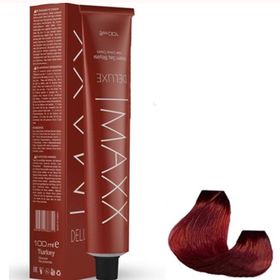 Maxx Deluxe 4.65 Şarap Kızılı 60 ml Tüp Saç Boyası