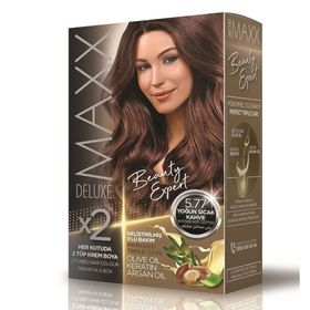 Maxx Deluxe 5.77 Yoğun Sıcak Kahve Saç Boyası