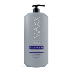 Maxx Deluxe 500 ml Silver Mor Şampuan