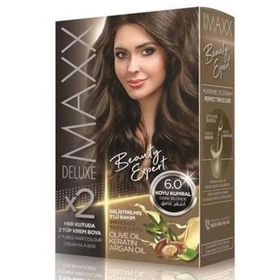 Maxx Deluxe 6 0 Koyu Kumral 2 Adet Saç Boyası