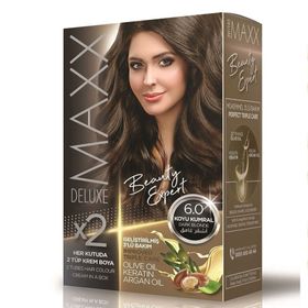 Maxx Deluxe 6.0 Koyu Kumral Set Saç Boyası