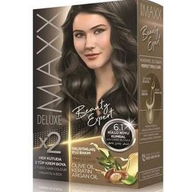 Maxx Deluxe 6 1 Küllü Koyu Kumral Saç Boyası