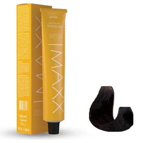 Maxx Deluxe 6.11 Yoğun Küllü Koyu Kumral 4x60 ml Tüp Saç Boyası
