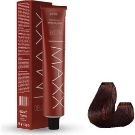 Maxx Deluxe 7.34 Kumral Dore Bakır 60 ml Tüp Saç Boyası + Sıvı Oksidan