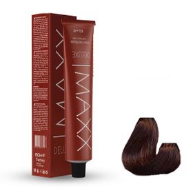 Maxx Deluxe 7.34 Kumral Dore Bakır 60 ml Tüp Saç Boyası + Sıvı Oksidan