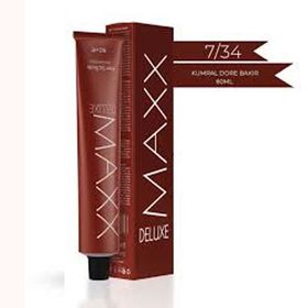 Maxx Deluxe 7.34 Kumral Dore Bakır 60 ml Tüp Saç Boyası