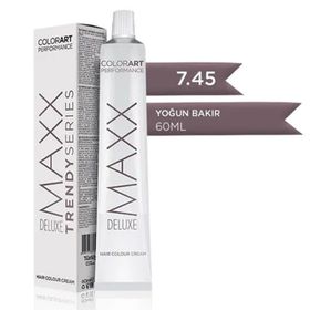 Maxx Deluxe 7.45 Yoğun Bakır 60 ml Tüp Krem Saç Boyası