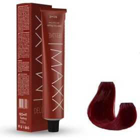 Maxx Deluxe 7.65 Lal Kızılı 60 ml Tüp Saç Boyası
