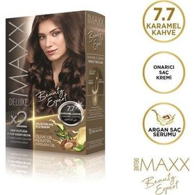 Maxx Deluxe 7.7 Karamel Kahve Set Saç Boyası