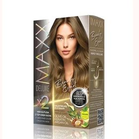 Maxx Deluxe 8.11 Yoğun Açık Küllü Kumral Set Saç Boyası